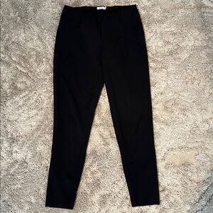 Vince Classic Black Ankle Trousers